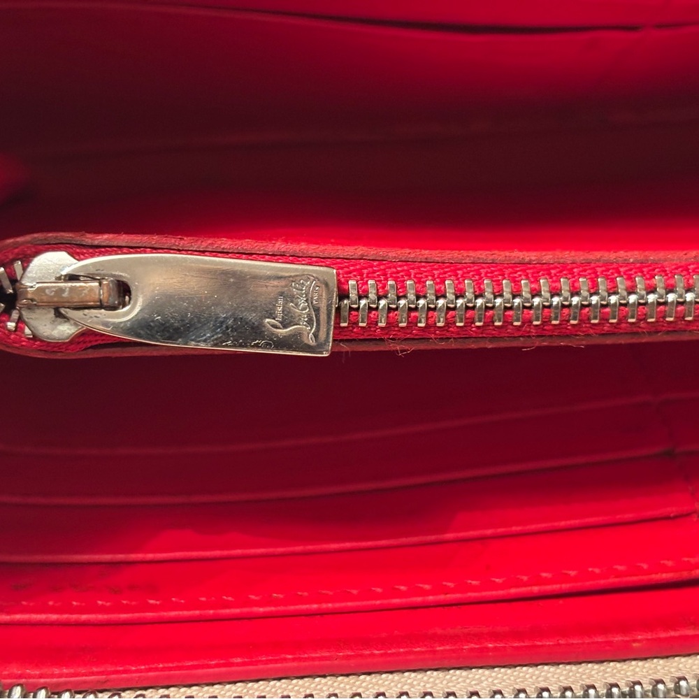 Christian Louboutin Long Zip Around Wallet - Picture 5 of 11